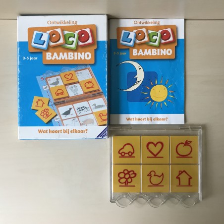 Bambino Loco set : Wat hoort bij elkaar? Leeftijd 3 - 5 jaar.