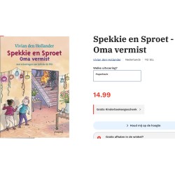 Vivian den Hollander : Spekkie en Sproet. Oma vermist