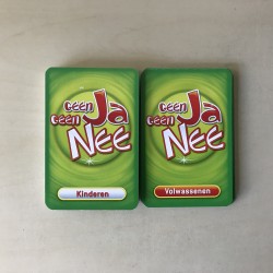 Geen ja geen nee : Kaartspel.