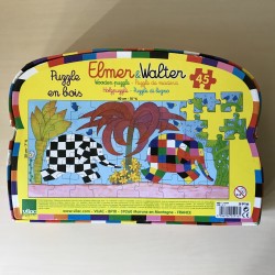 Elmer en Walter. Puzzel 45 stukjes.