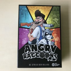 Angry Raccoons. Ongebruikt.