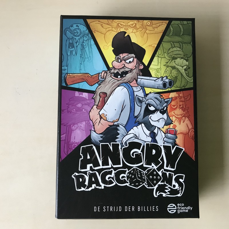 Angry Raccoons. Ongebruikt.