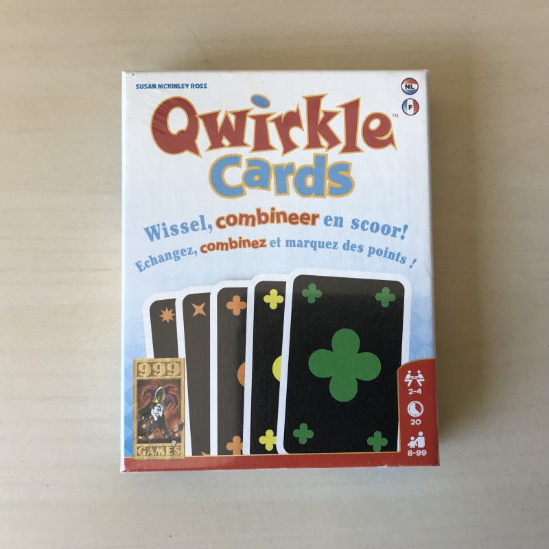999 Games :  Nieuw. Qwirkle Cards.