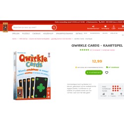 999 Games :  Nieuw. Qwirkle Cards.