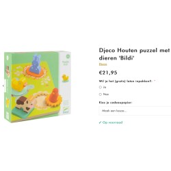 Djeco : puzzel Bildi.