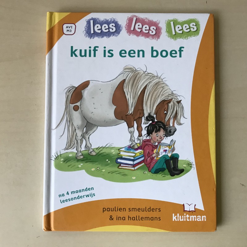Kluitman. Lees lees lees. kuif is een boef