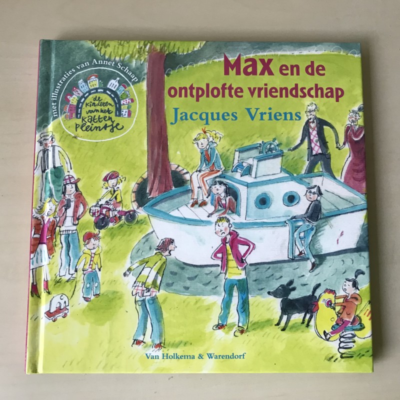 Jacques Vriens: De kinderen van het kattenpleintje: Max en de ontplofte vriendschap