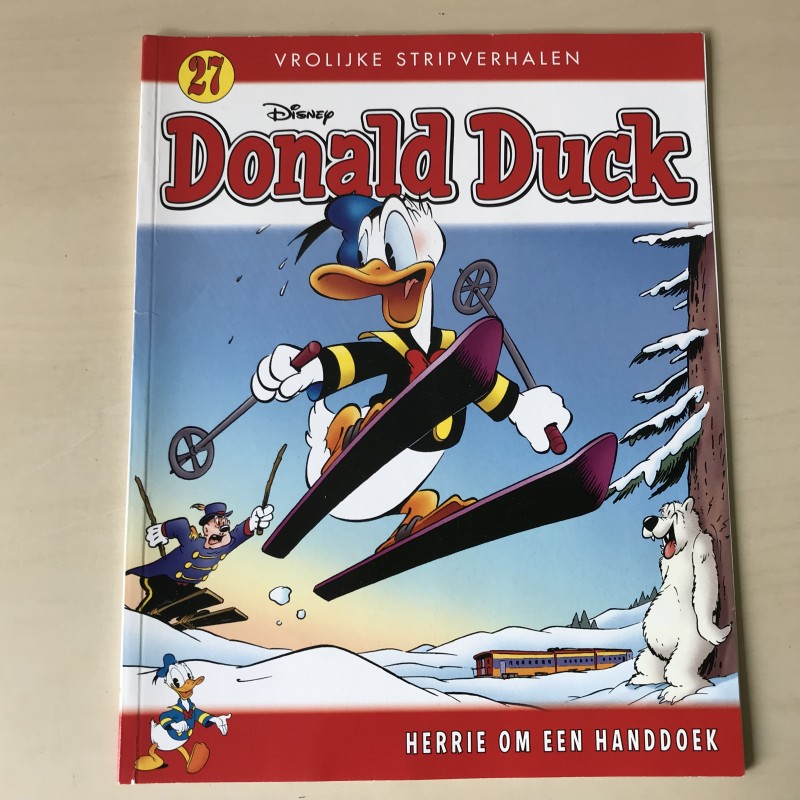 Donald Duck : Herrie om een handdoek . Deel 27