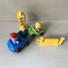 Fisher Price : Little People. Sleepwagen met monteur en  popje.