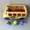 Fisher Price : Little People. Schoolbus met geluid en 3 figuren. Set 173.