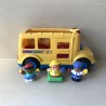 Fisher Price : Little People. Schoolbus met geluid en 3 figuren. Set 173.