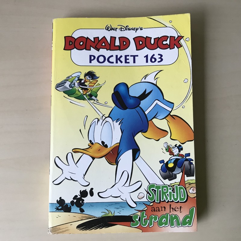 Donald Duck Pocket : Strijd aan het strand. nummer 163.