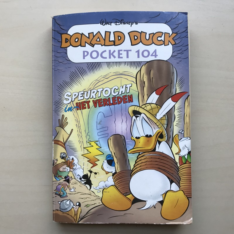 Donald Duck Pocket : Speurtocht in het verleden. nummer 104.