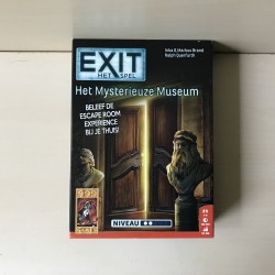 999 Games : Exit.  Het mysterieuze Museum. Ongebruikt.