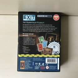 999 Games : Exit.  Het mysterieuze Museum. Ongebruikt.