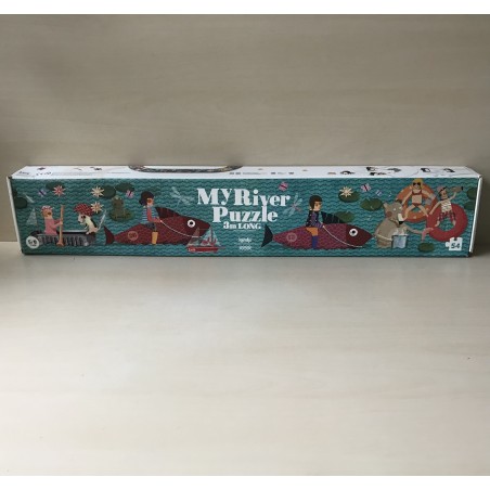 My River Puzzle. 3 meter lang.