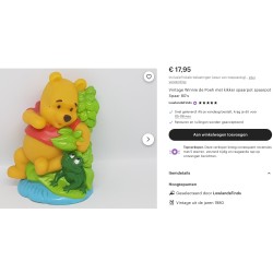 Winnie de Pooh : Spaarpot. Nieuw.