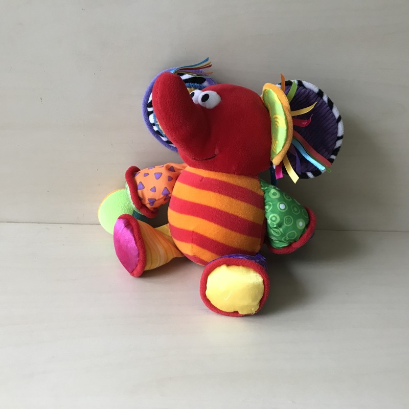 Lamaze : Olifant. 16 cm. hoog.