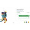 Lamaze : Inktvis Kapitein Kalimari. 21 cm. hoog