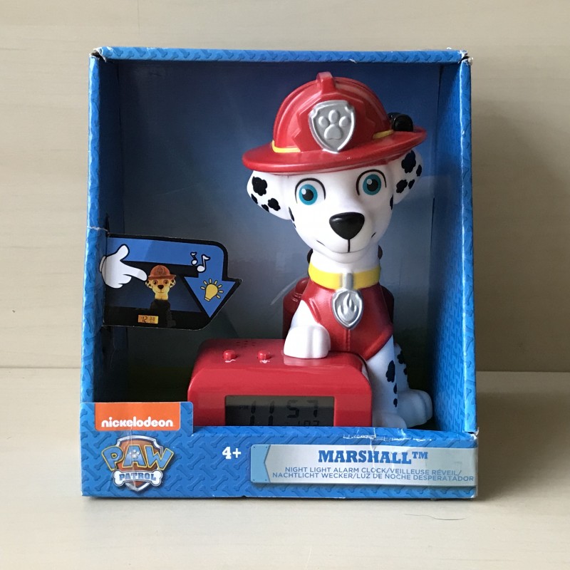 Paw Patrol : Nieuw. Nachtlampje en wekker.