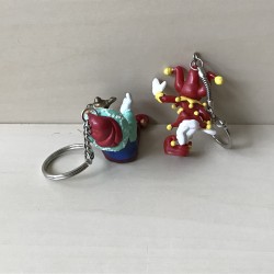 Sleutelhangers van de Efteling. Pardoes en Paladijntje.