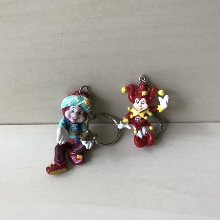 Sleutelhangers van de Efteling. Pardoes en Paladijntje.