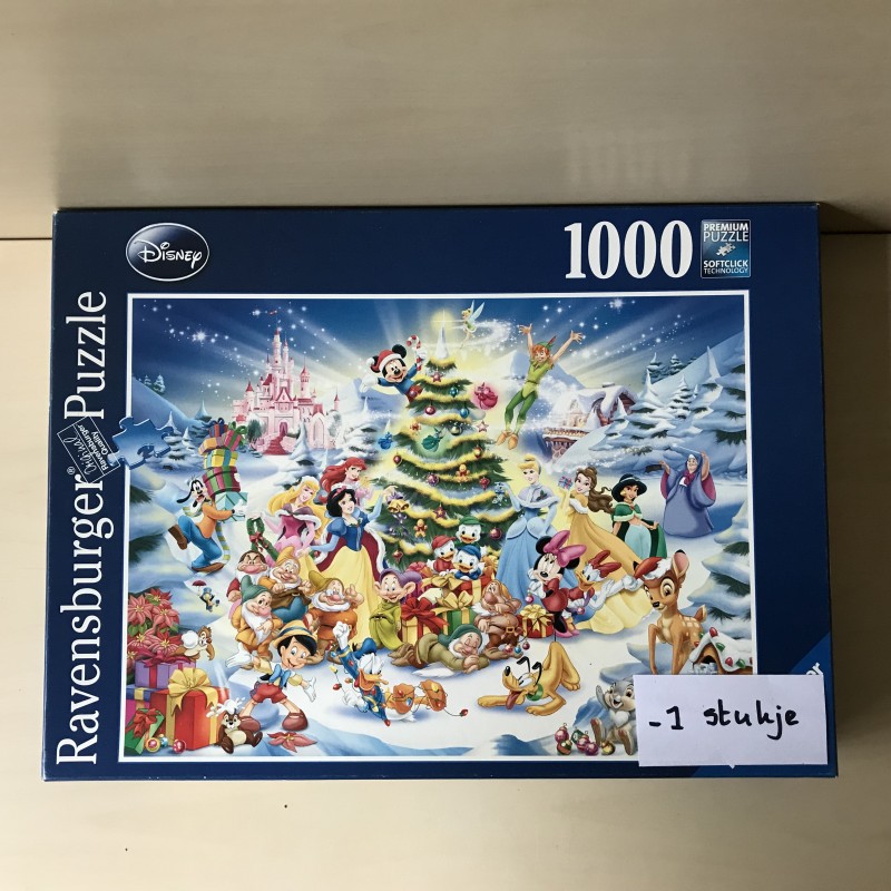 -1 stukje : Kerst. 1000 stukjes