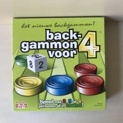 Backgammon voor 4.