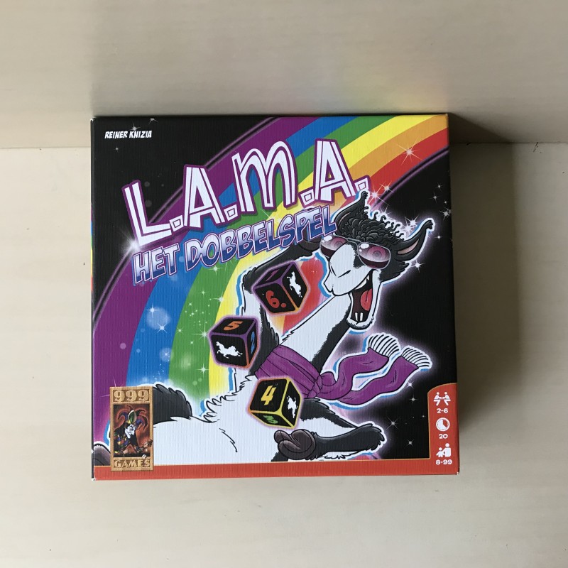 999 Games : L.A.M.A. Het Dobbelspel.