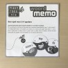 Maan roos vis : Woord memo