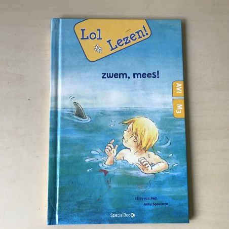 Zwem, mees! Lol in lezen!