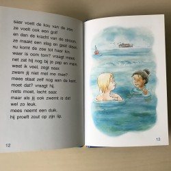 Zwem, mees! Lol in lezen!