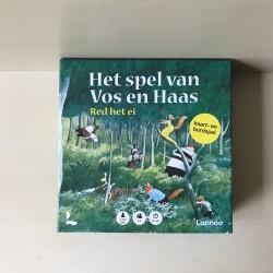 Het spel van Vos en Haas. Red het ei.