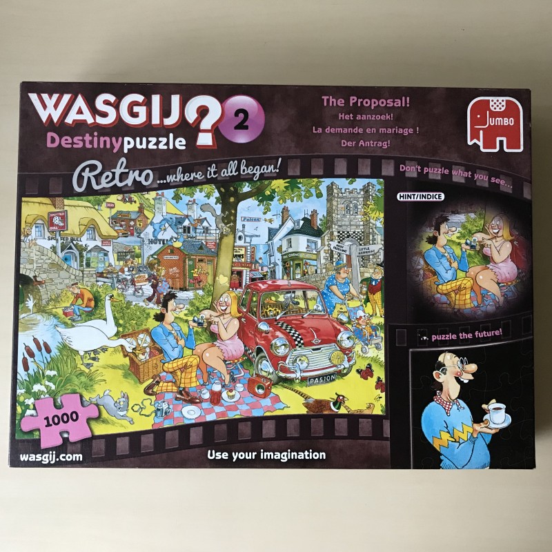 Wasgij : Destiny puzzel nummer 2. Het aanzoek. 1000 stukjes