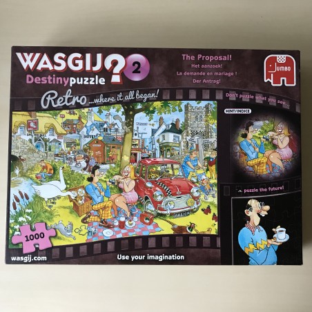 Wasgij : Destiny puzzel nummer 2. Het aanzoek. 1000 stukjes