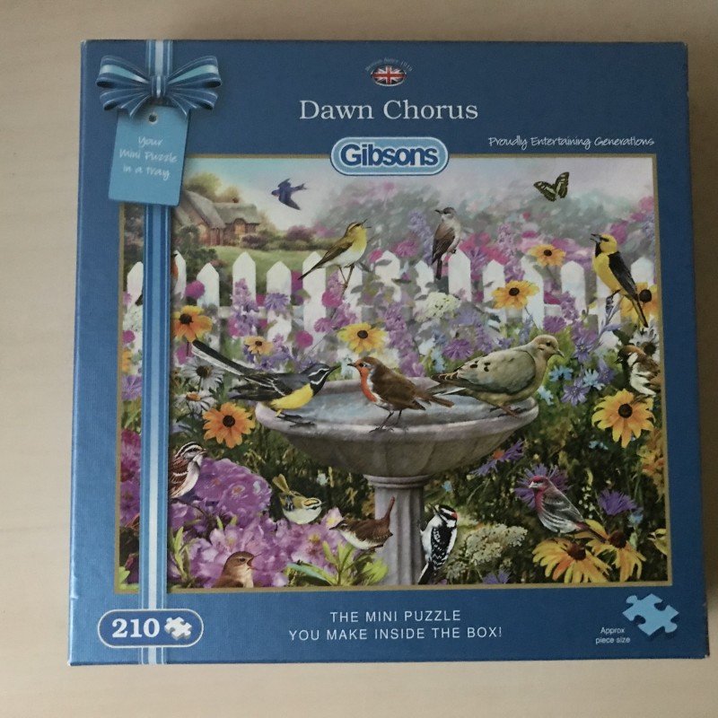 Gibsons. Mini Puzzel. Dawn Chorus. 210 stukjes