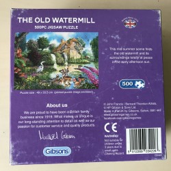 Gibsons :  Ongebruikt. The old watermill. 1000 stukjes