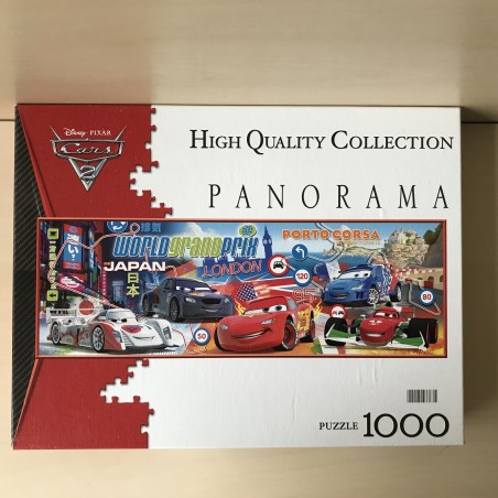Cars : Panoramapuzzel 1000 stukjes.