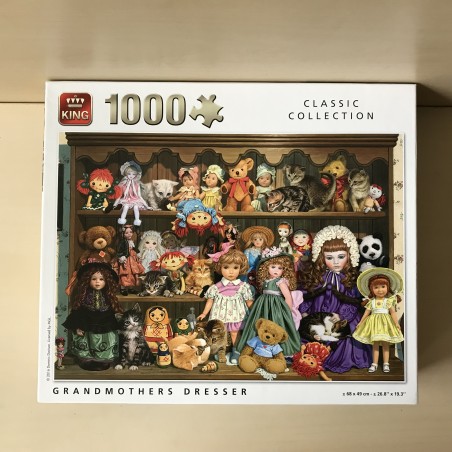 Classic collection. Grandmothers Dresser.1000 stukjes