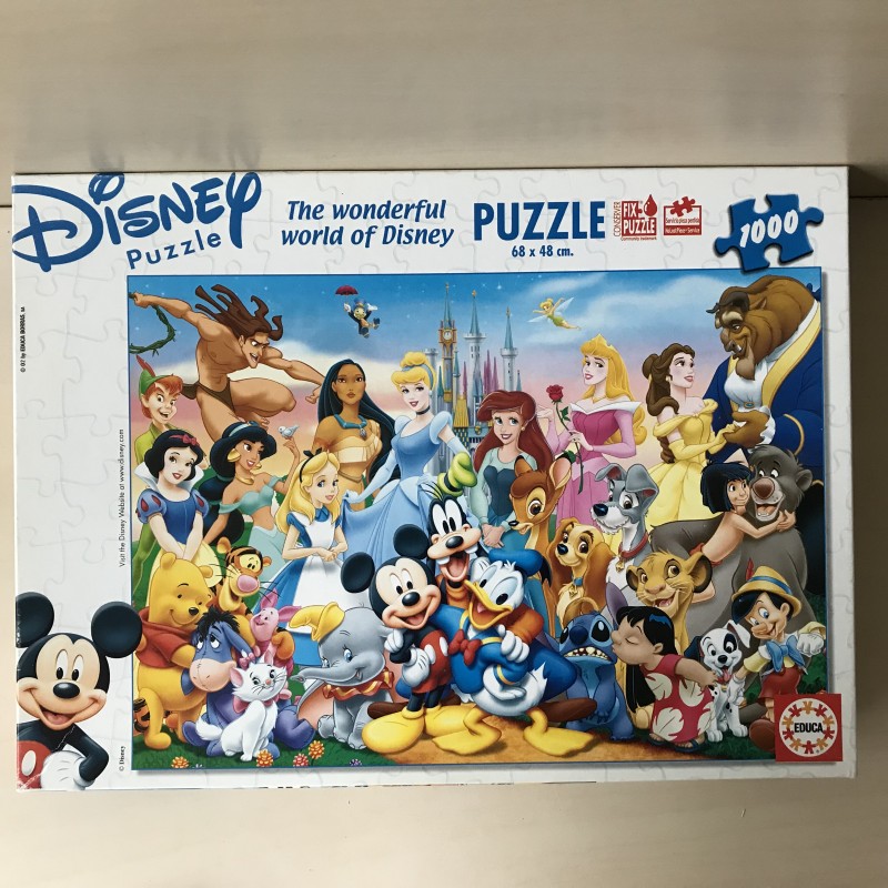The wonderful world of Disney. 1000 stukjes