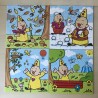 Bumba : 4 seizoenen 4 puzzels. 4, 6, 9 en 16 stukken