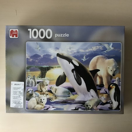 Dieren uit Antarctica. Nieuw.  1000 stukjes