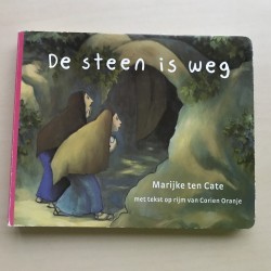 De steen is weg