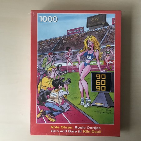 Rooie oortjes. Nieuw. 1000 stukjes.