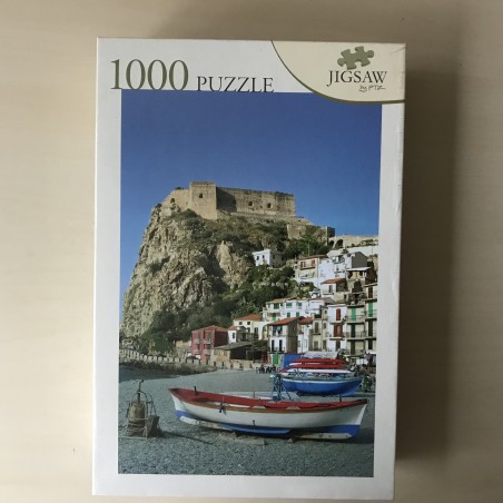 Bergen  en boten :  Nieuw. 1000 stukjes.