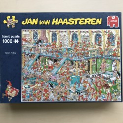Jan van Haasteren : Santa’s Factory. De werkplaats van de kerstman. 1000 stukjes.