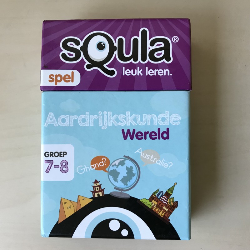 Squla leuk leren: Aardrijkskunde Wereld groep 7-8