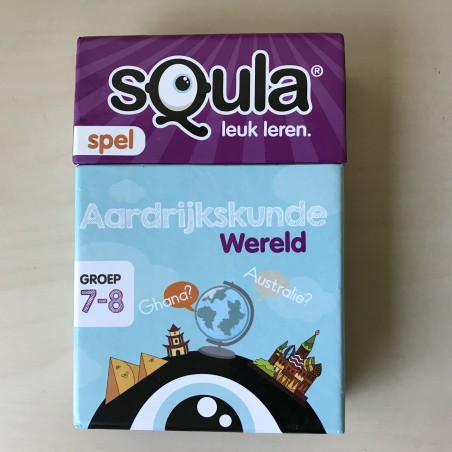 Squla leuk leren: Aardrijkskunde Wereld groep 7-8