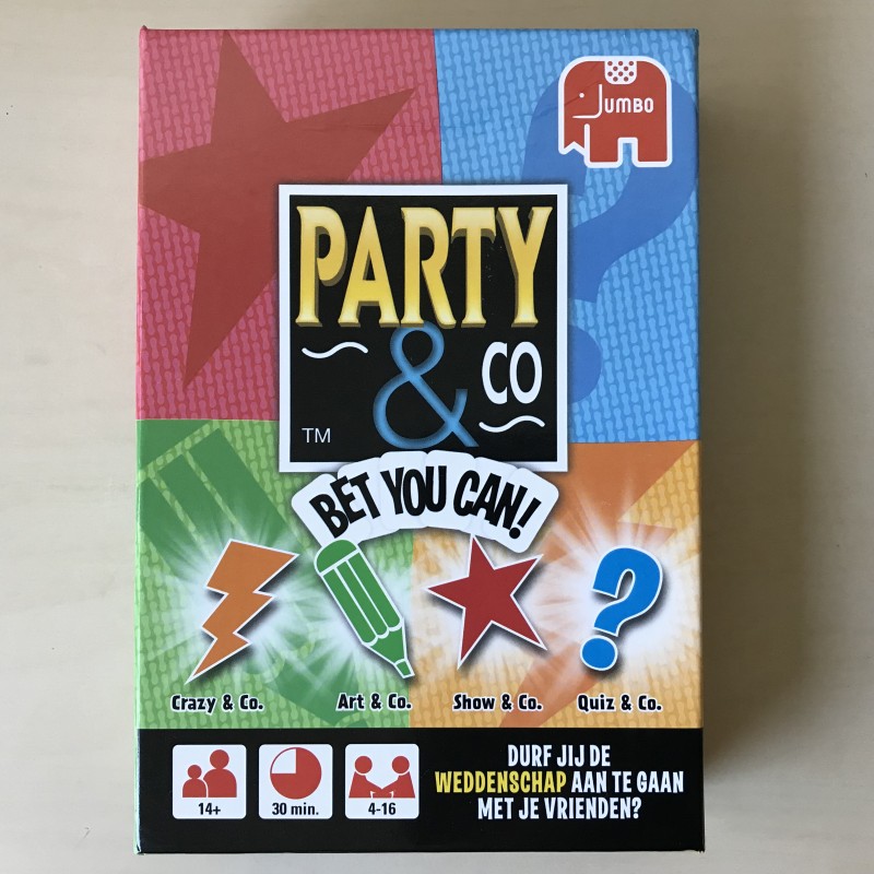 Party en Co. Bet you can ! Reisversie.
