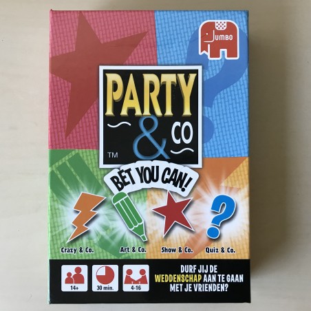 Party en Co. Bet you can ! Reisversie.